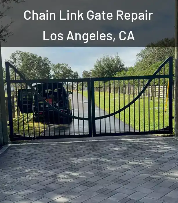 Chain Link Gate Repair Los Angeles, CA