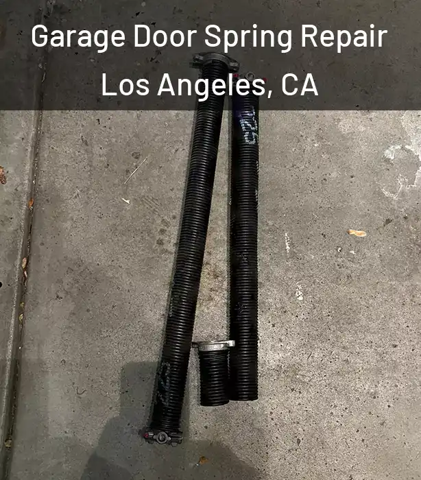  Garage Door Spring Repair Los Angeles, CA