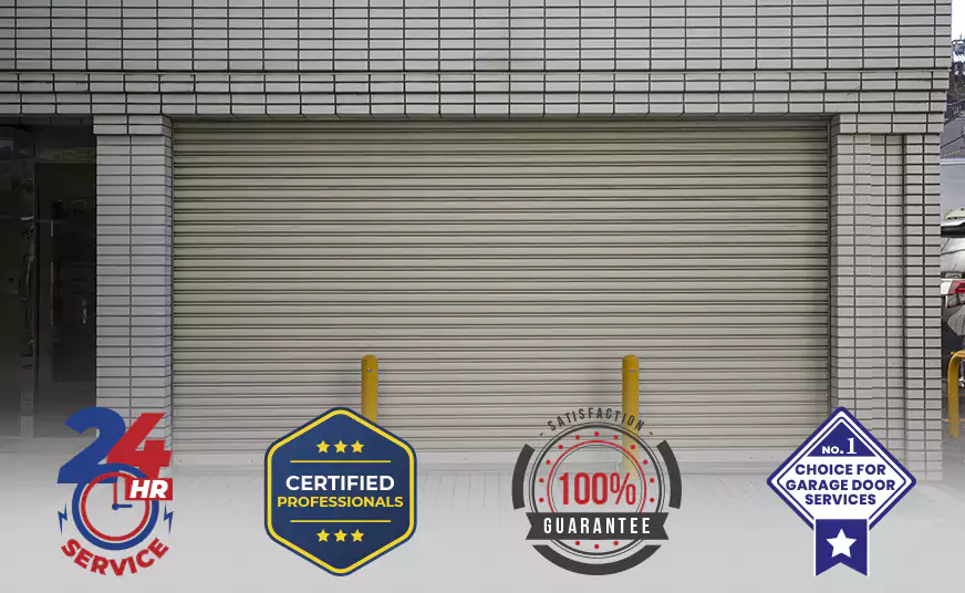 New Amarr Automatic Roll Up Garage Doors Installation in Los Angeles, CA