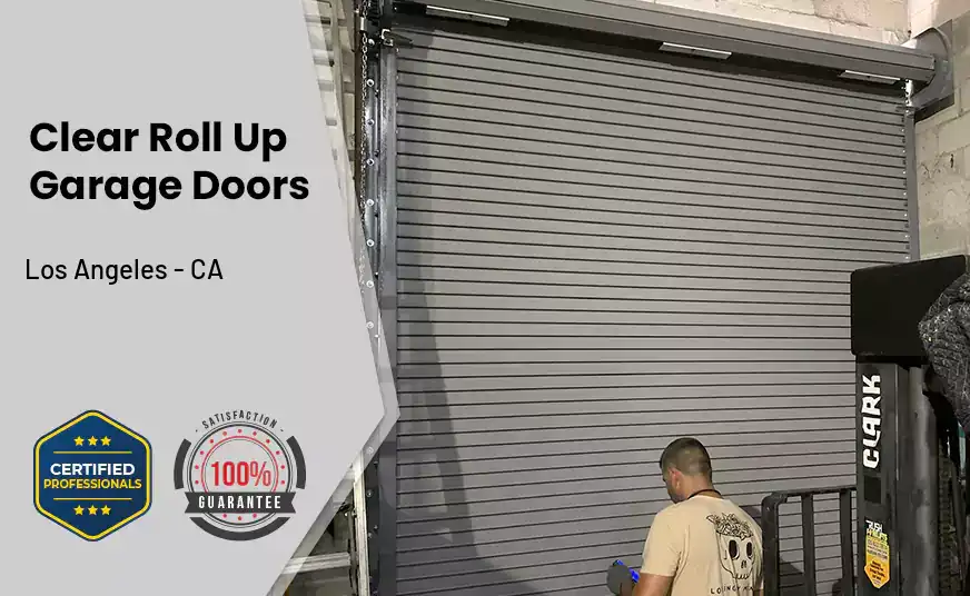 Clear Roll Up Garage Doors Los Angeles - CA 