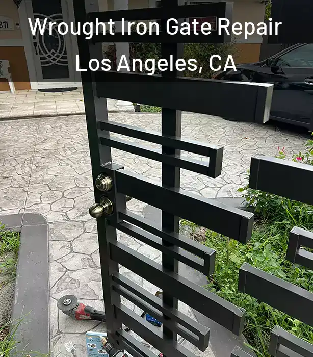  Wrought Iron Gate Repair Los Angeles, CA